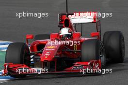 03.12.2009 Jerez, Spain,  Daniel Zampieri (ITA), Tests for Scuderia Ferrari - Formula 1 Testing, Jerez