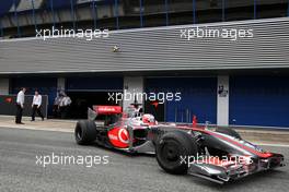 03.12.2009 Jerez, Spain,  Gary Paffett (GBR), Test Driver, McLaren Mercedes - Formula 1 Testing, Jerez