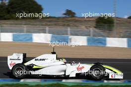 03.12.2009 Jerez, Spain,  Marcus Ericsson (SWE), Tests for BrawnGP - Formula 1 Testing, Jerez