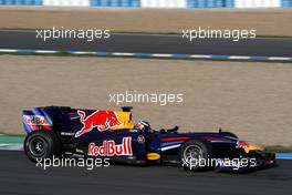 03.12.2009 Jerez, Spain,  Daniel Ricciardo (AUS), Tests for Red Bull Racing - Formula 1 Testing, Jerez