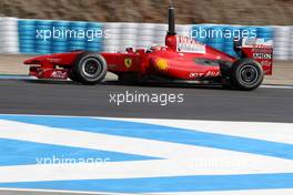 03.12.2009 Jerez, Spain,  Daniel Zampieri (ITA), Tests for Scuderia Ferrari - Formula 1 Testing, Jerez