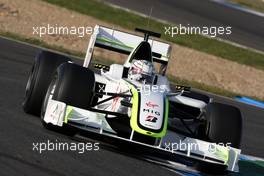 03.12.2009 Jerez, Spain,  Mike Conway (GBR), Tests for BrawnGP- Formula 1 Testing, Jerez