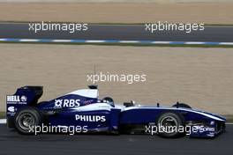 03.12.2009 Jerez, Spain,  Nico Hulkenberg (GER), WilliamsF1 Team - Formula 1 Testing, Jerez