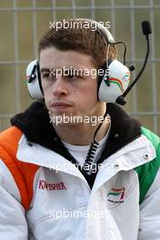 03.12.2009 Jerez, Spain,  Paul di Resta (GBR), Tests for Force India - Formula 1 Testing, Jerez