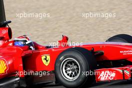 03.12.2009 Jerez, Spain,  Marco Zipoli (ITA), Tests for Scuderia Ferrari - Formula 1 Testing, Jerez