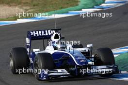 03.12.2009 Jerez, Spain,  Nico Hulkenberg (GER), WilliamsF1 Team - Formula 1 Testing, Jerez