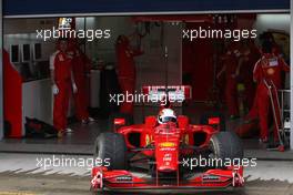 03.12.2009 Jerez, Spain,  Daniel Zampieri (ITA), Tests for Scuderia Ferrari - Formula 1 Testing, Jerez