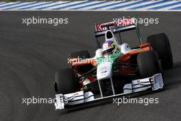 03.12.2009 Jerez, Spain,  Paul di Resta (GBR), Tests for Force India - Formula 1 Testing, Jerez