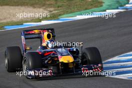 03.12.2009 Jerez, Spain,  Daniel Ricciardo (AUS), Tests for Red Bull Racing - Formula 1 Testing, Jerez