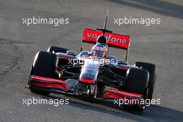 01.12.2009 Jerez, Spain,  Gary Paffett (GBR), Test Driver, McLaren Mercedes - Formula 1 Testing, Jerez