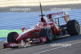 01.12.2009 Jerez, Spain,  Jules Bianchi (FRA), Tests for Scuderia Ferrari  - Formula 1 Testing, Jerez