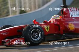 01.12.2009 Jerez, Spain,  Jules Bianchi (FRA), Tests for Scuderia Ferrari  - Formula 1 Testing, Jerez