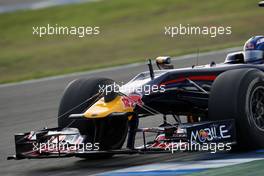 01.12.2009 Jerez, Spain,  Daniel Ricciardo (AUS), Tests for Red Bull Racing running a device on the car - Formula 1 Testing, Jerez