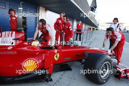 01.12.2009 Jerez, Spain,  Jules Bianchi (FRA), Tests for Scuderia Ferrari  - Formula 1 Testing, Jerez