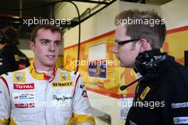 01.12.2009 Jerez, Spain,  Bertrand Baguette (BEL) Tests for  the Renault F1 Team- Formula 1 Testing, Jerez