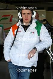 01.12.2009 Jerez, Spain,  Paul di Resta (GBR), Tests for Force India - Formula 1 Testing, Jerez