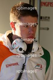 01.12.2009 Jerez, Spain,  Paul di Resta (GBR), Tests for Force India- Formula 1 Testing, Jerez