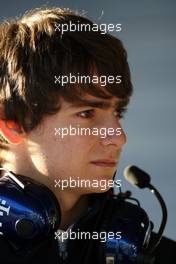 01.12.2009 Jerez, Spain,  Esteban Gutierrez (MEX), Tests for BMW Sauber team- Formula 1 Testing, Jerez