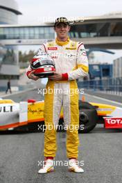 01.12.2009 Jerez, Spain,  Bertrand Baguette (BEL) Tests for  the Renault F1 Team- Formula 1 Testing, Jerez