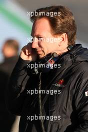 01.12.2009 Jerez, Spain,  Christian Horner (GBR), Red Bull Racing, Sporting Director - Formula 1 Testing, Jerez