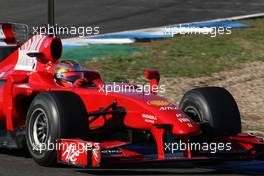 01.12.2009 Jerez, Spain,  Jules Bianchi (FRA), Tests for Scuderia Ferrari  - Formula 1 Testing, Jerez