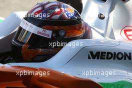 01.12.2009 Jerez, Spain,  JR Hildebrand (USA), Tests for Force India- Formula 1 Testing, Jerez