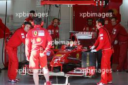 01.12.2009 Jerez, Spain,  Jules Bianchi (FRA), Tests for Scuderia Ferrari  - Formula 1 Testing, Jerez