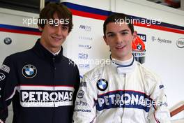 01.12.2009 Jerez, Spain,  Esteban Gutierrez (MEX), Tests for BMW Sauber team, Alexander Rossi (USA), Tests for BMW Sauber team - Formula 1 Testing, Jerez