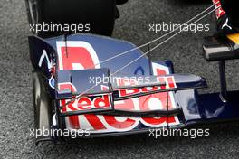 01.12.2009 Jerez, Spain,  Detail, Red Bull Racing, front wing - Formula 1 Testing, Jerez