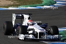 01.12.2009 Jerez, Spain,  Alexander Rossi (USA), Tests for BMW Sauber team- Formula 1 Testing, Jerez