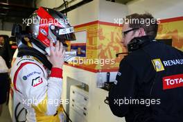 01.12.2009 Jerez, Spain,  Bertrand Baguette (BEL) Tests for  the Renault F1 Team- Formula 1 Testing, Jerez