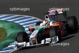 01.12.2009 Jerez, Spain,  Paul di Resta (GBR), Tests for Force India - Formula 1 Testing, Jerez