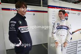 01.12.2009 Jerez, Spain,  Esteban Gutierrez (MEX), Tests for BMW Sauber team, Alexander Rossi (USA), Tests for BMW Sauber team- Formula 1 Testing, Jerez