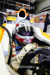 01.12.2009 Jerez, Spain,  Bertrand Baguette (BEL) Tests for  the Renault F1 Team- Formula 1 Testing, Jerez