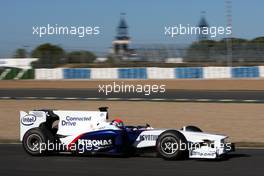 01.12.2009 Jerez, Spain,  Alexander Rossi (USA), Tests for BMW Sauber team- Formula 1 Testing, Jerez