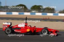 01.12.2009 Jerez, Spain,  Jules Bianchi (FRA), Tests for Scuderia Ferrari  - Formula 1 Testing, Jerez