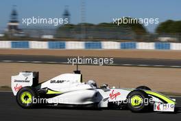 01.12.2009 Jerez, Spain,  Mike Conway (GBR), Tests for BrawnGP - Formula 1 Testing, Jerez