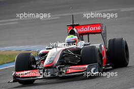 01.12.2009 Jerez, Spain,  Oliver Turvey (GBR), Tests for Mclaren Mercedes- Formula 1 Testing, Jerez