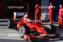 01.12.2009 Jerez, Spain,  Jules Bianchi (FRA), Tests for Scuderia Ferrari  - Formula 1 Testing, Jerez