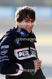 01.12.2009 Jerez, Spain,  Esteban Gutierrez (MEX), Tests for BMW Sauber team - Formula 1 Testing, Jerez