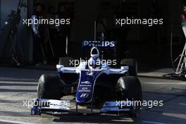 01.12.2009 Jerez, Spain,  Andy Soucek (ESP), Tests for WilliamsF1 Team - Formula 1 Testing, Jerez