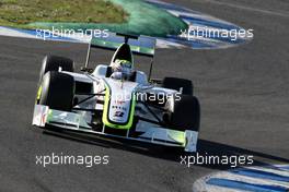 01.12.2009 Jerez, Spain,  Marcus Ericsson (SWE), Tests for BrawnGP - Formula 1 Testing, Jerez