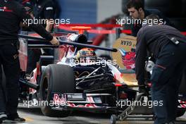 01.12.2009 Jerez, Spain,  Brendon Hartley  (NZL), Tests for Scuderia Toro Rosso- Formula 1 Testing, Jerez