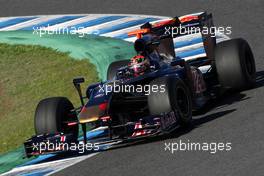 01.12.2009 Jerez, Spain,  Brendon Hartley  (NZL), Tests for Scuderia Toro Rosso- Formula 1 Testing, Jerez