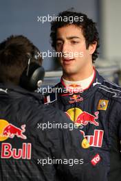 02.12.2009 Jerez, Spain,  Daniel Ricciardo (AUS), Tests for Red Bull Racing- Formula 1 Testing, Jerez