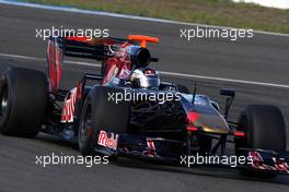 02.12.2009 Jerez, Spain,  Mirko Bortolotti (ITA), Tests for Scuderia Toro Rosso- Formula 1 Testing, Jerez