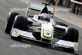 02.12.2009 Jerez, Spain,  Mike Conway (GBR), Tests for BrawnGP- Formula 1 Testing, Jerez
