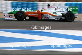 02.12.2009 Jerez, Spain,  Paul di Resta (GBR), Tests for Force India- Formula 1 Testing, Jerez