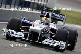 02.12.2009 Jerez, Spain,  Esteban Gutierrez (MEX), Tests for BMW Sauber team - Formula 1 Testing, Jerez