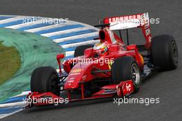 02.12.2009 Jerez, Spain,  Jules Bianchi (FRA), Tests for Scuderia Ferrari  - Formula 1 Testing, Jerez